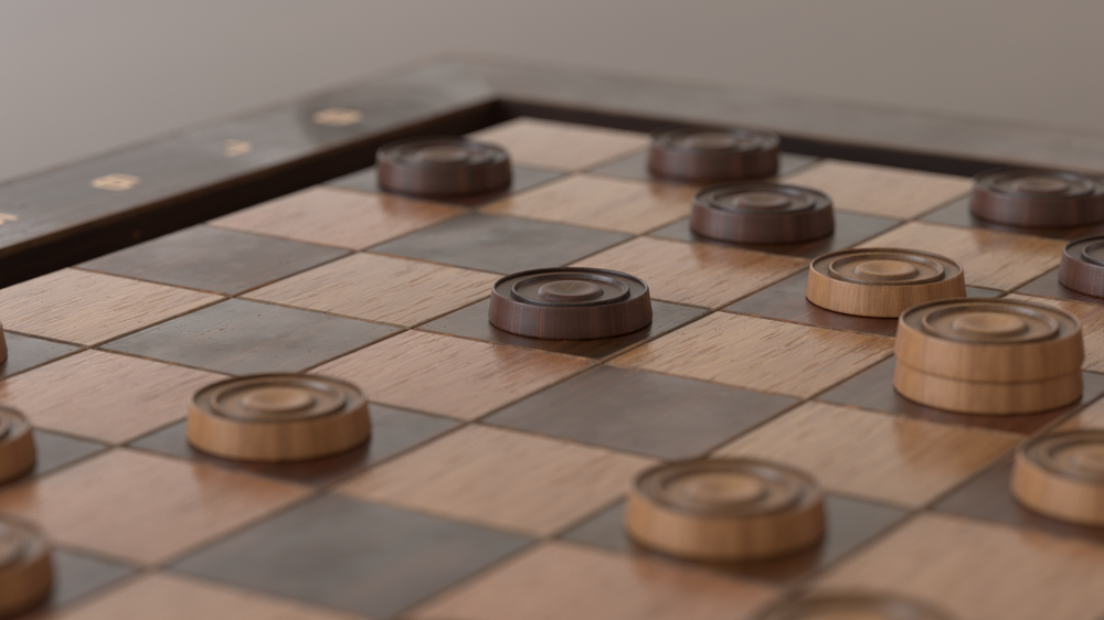 Checkers Close up, detail 4
