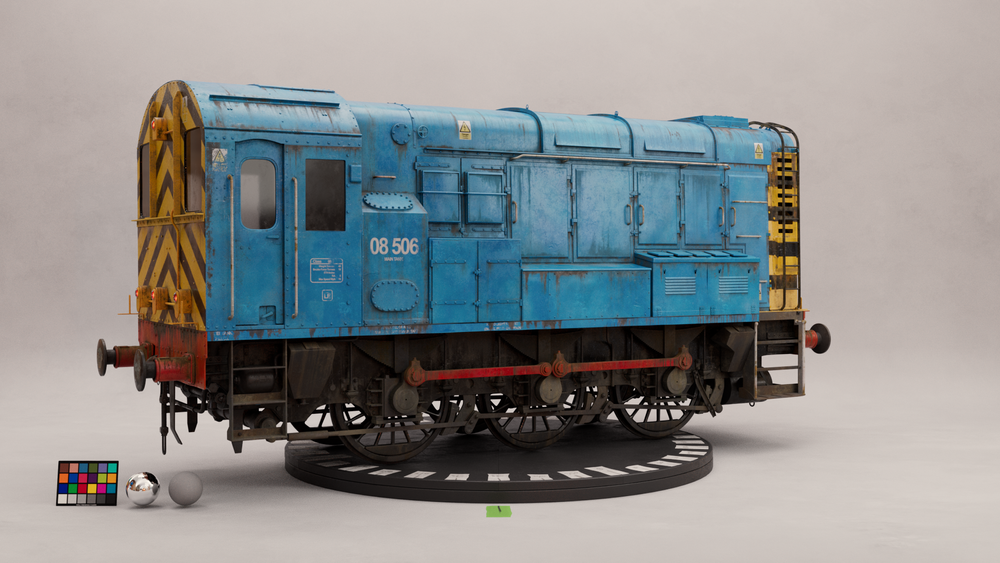 Shunter Locomotive, detail 2