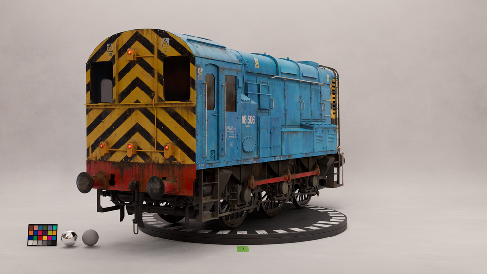 Shunter Locomotive, detail 3