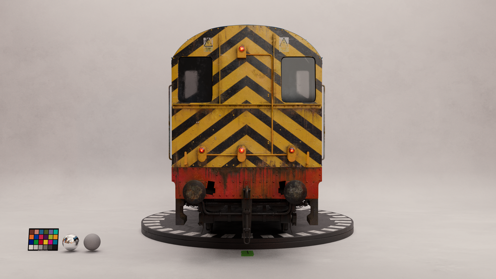 Shunter Locomotive, detail 4