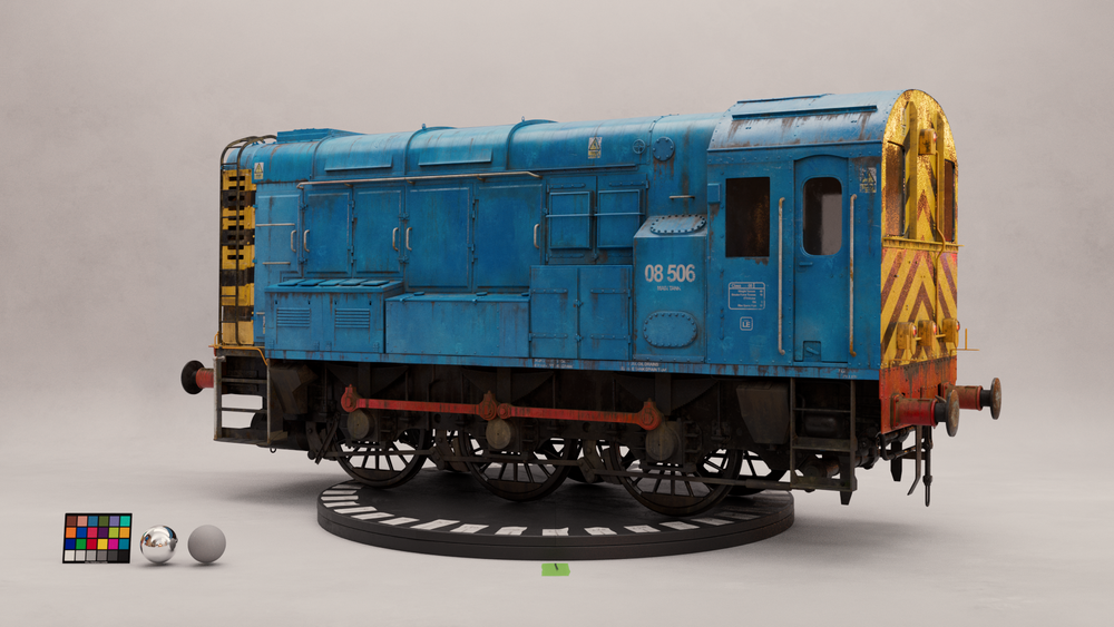 Shunter Locomotive, detail 6