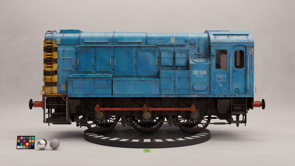 Shunter Locomotive, detail 7