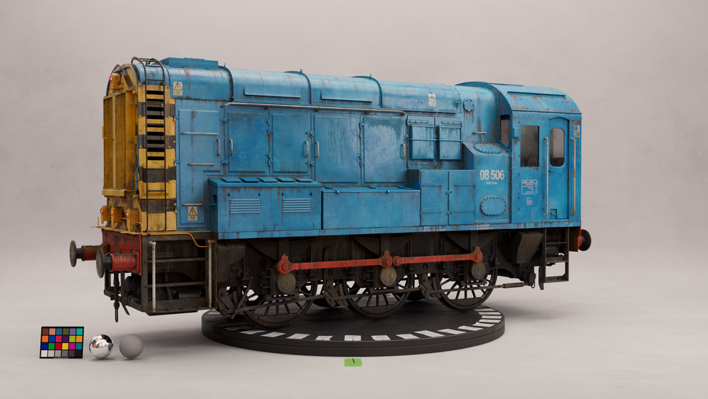 Shunter Locomotive, detail 8