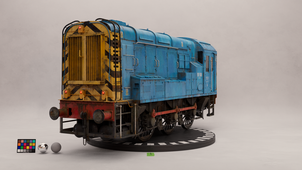 Shunter Locomotive, detail 9