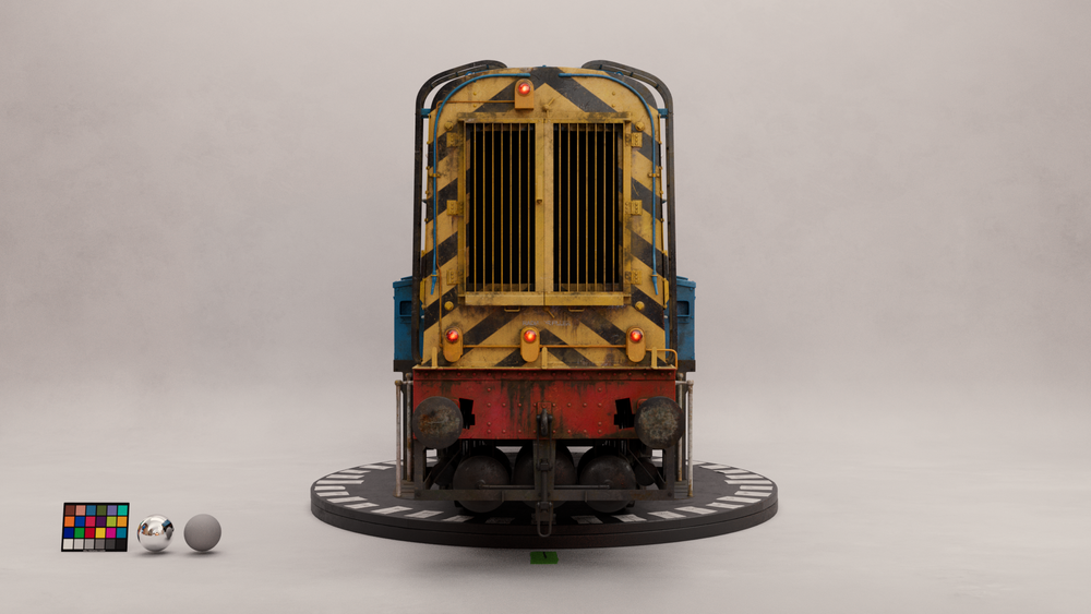 Shunter Locomotive, detail 10
