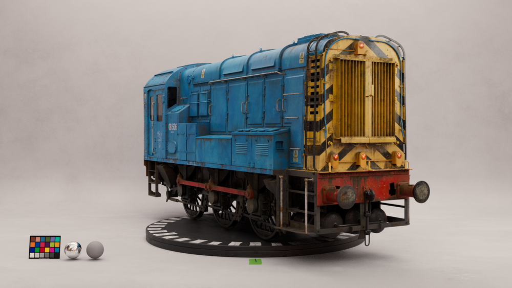 Shunter Locomotive, detail 11